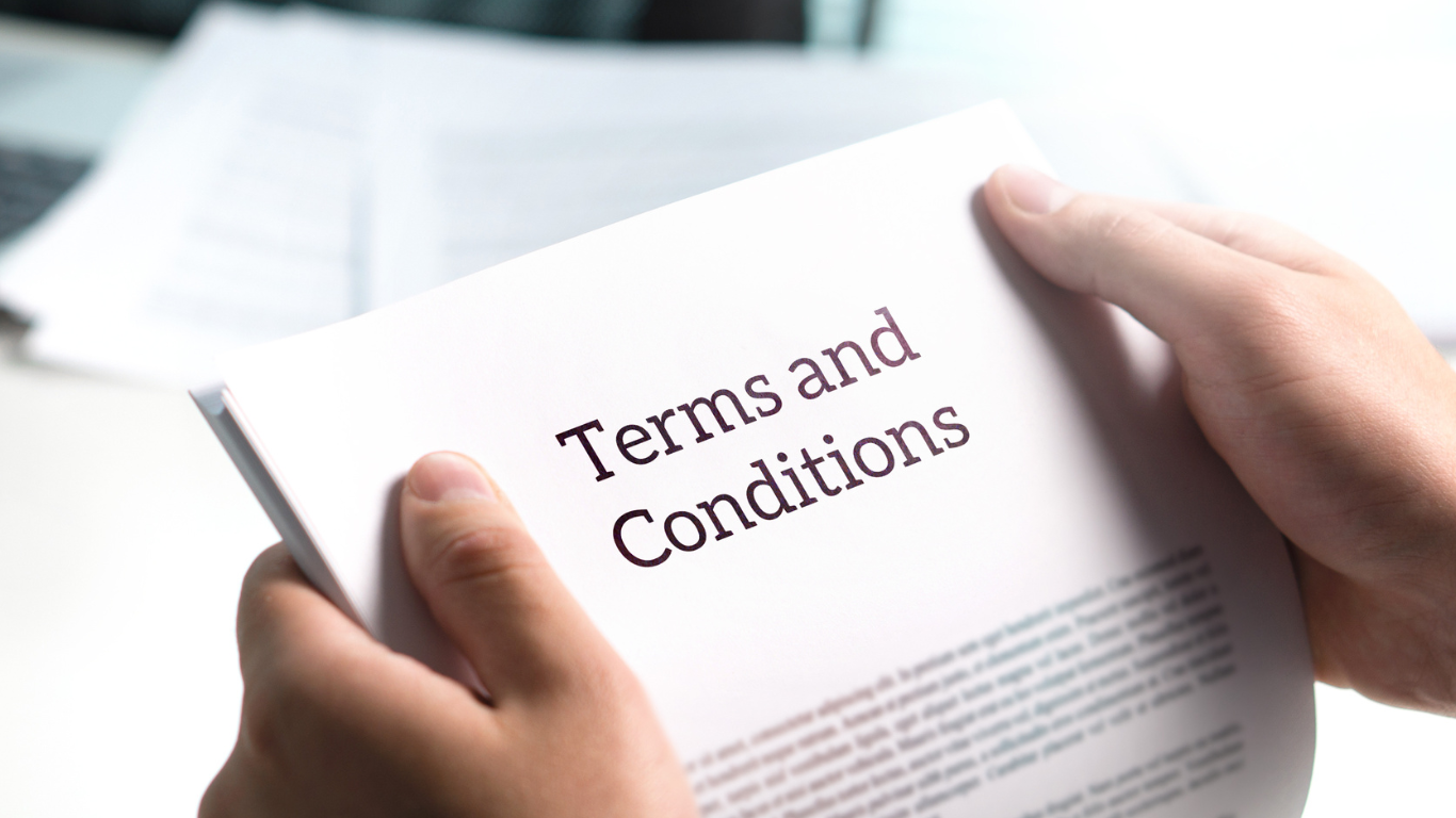 Terms & conditions