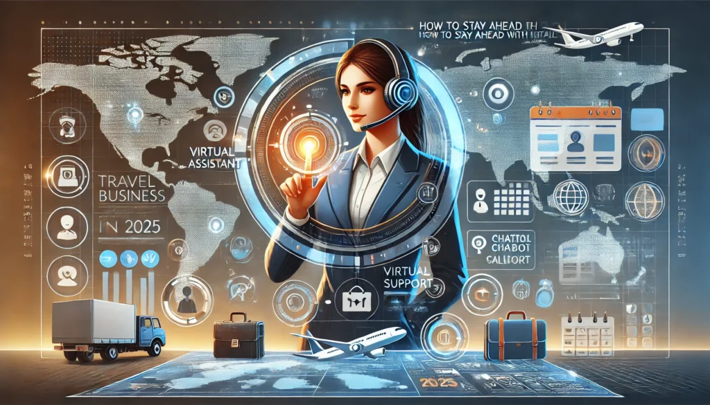 Virtual Assistant in travel trends 2025